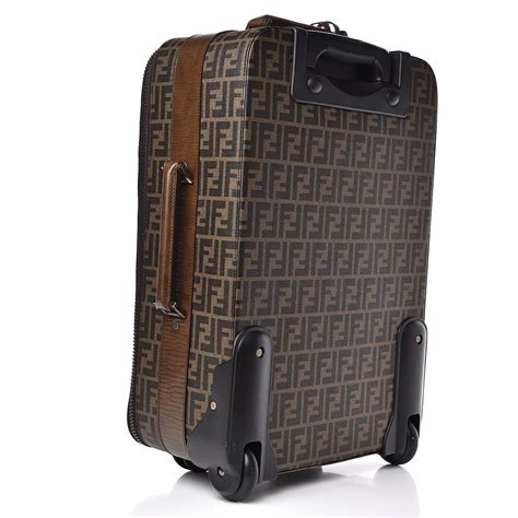 fendi mens suitcase|fendi luggage zucca.